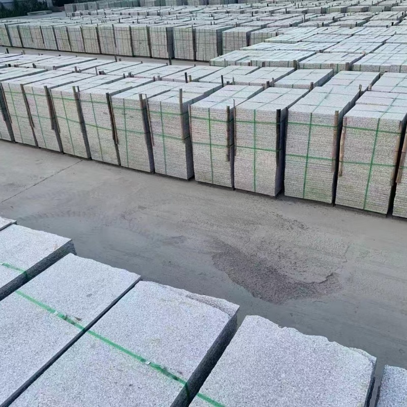天水芝麻白火烧板石材厂家